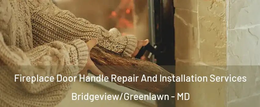 Fireplace Door Handle Repair And Installation Services Bridgeview/Greenlawn - MD