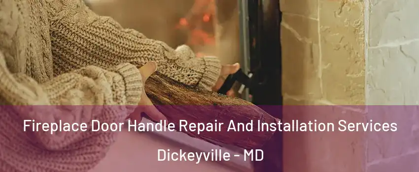 Fireplace Door Handle Repair And Installation Services Dickeyville - MD