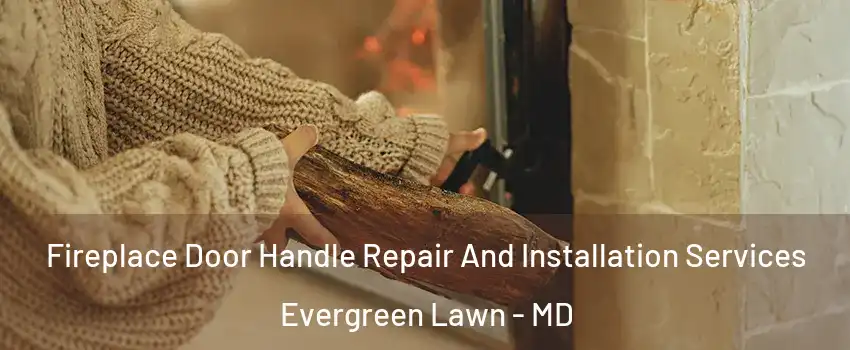 Fireplace Door Handle Repair And Installation Services Evergreen Lawn - MD