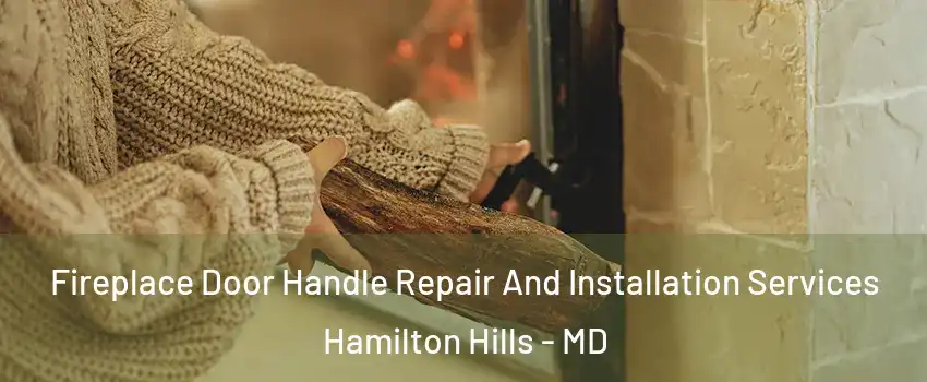 Fireplace Door Handle Repair And Installation Services Hamilton Hills - MD