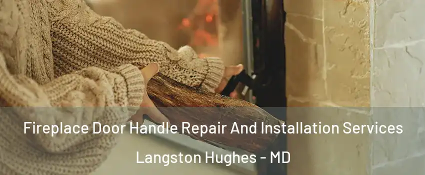 Fireplace Door Handle Repair And Installation Services Langston Hughes - MD