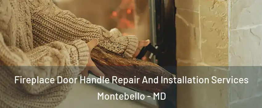 Fireplace Door Handle Repair And Installation Services Montebello - MD