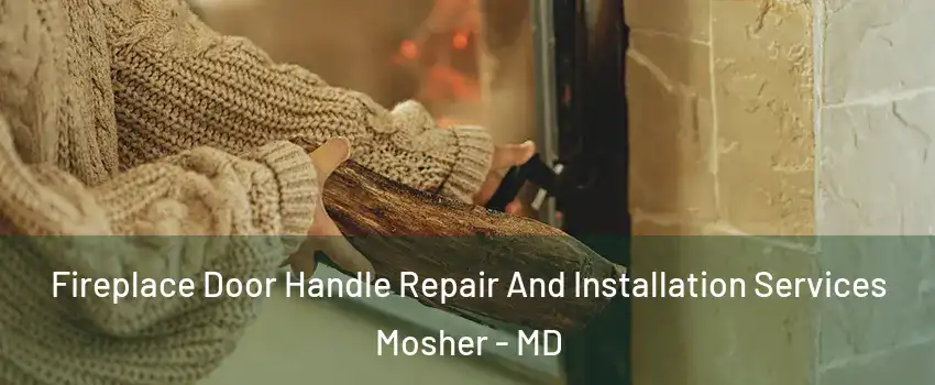 Fireplace Door Handle Repair And Installation Services Mosher - MD