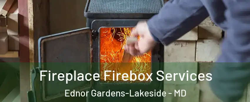 Fireplace Firebox Services Ednor Gardens-Lakeside - MD