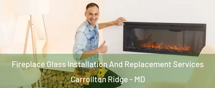 Fireplace Glass Installation And Replacement Services Carrollton Ridge - MD