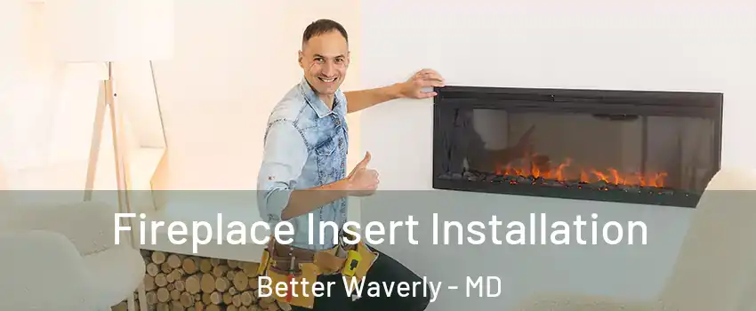 Fireplace Insert Installation Better Waverly - MD