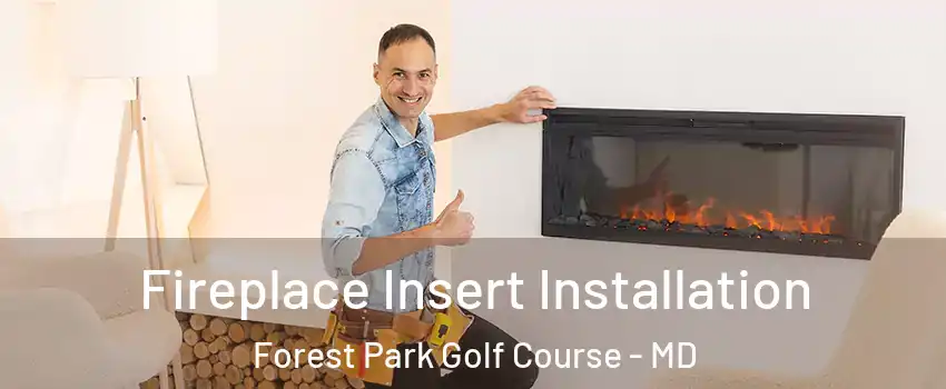 Fireplace Insert Installation Forest Park Golf Course - MD
