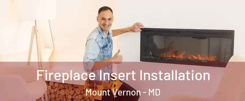 Fireplace Insert Installation Mount Vernon - MD