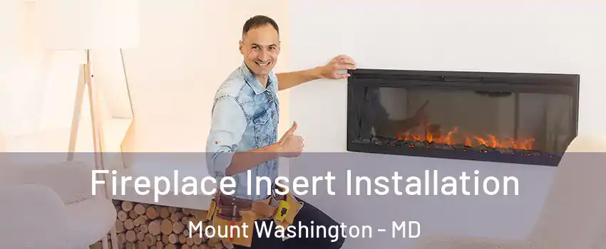 Fireplace Insert Installation Mount Washington - MD