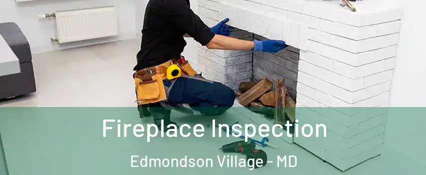 Fireplace Inspection Edmondson Village - MD