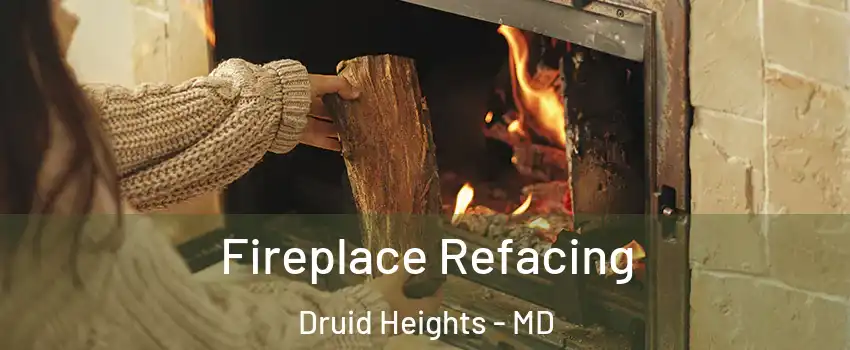 Fireplace Refacing Druid Heights - MD