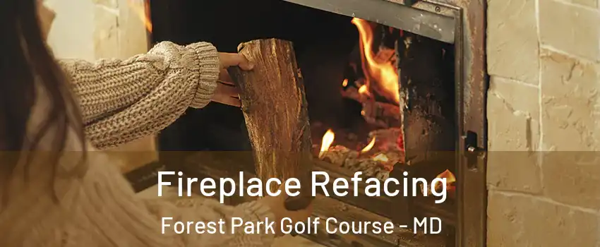 Fireplace Refacing Forest Park Golf Course - MD