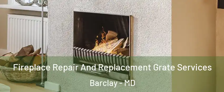 Fireplace Repair And Replacement Grate Services Barclay - MD