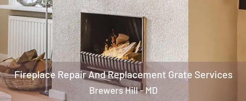 Fireplace Repair And Replacement Grate Services Brewers Hill - MD