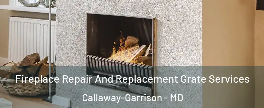 Fireplace Repair And Replacement Grate Services Callaway-Garrison - MD