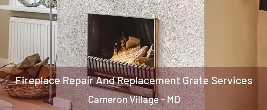 Fireplace Repair And Replacement Grate Services Cameron Village - MD