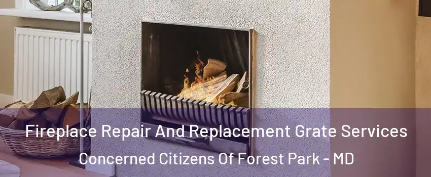 Fireplace Repair And Replacement Grate Services Concerned Citizens Of Forest Park - MD