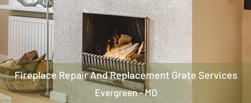 Fireplace Repair And Replacement Grate Services Evergreen - MD