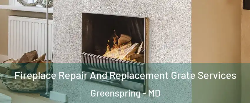Fireplace Repair And Replacement Grate Services Greenspring - MD