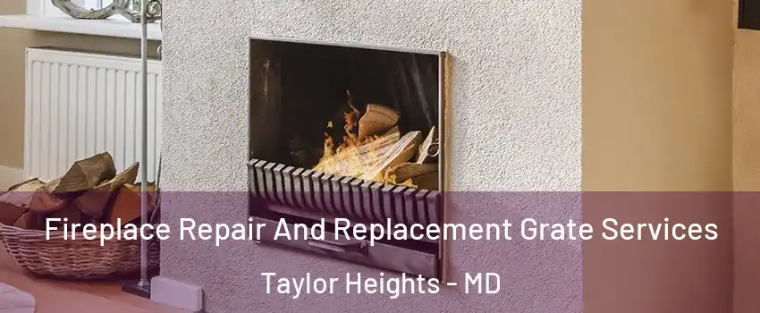 Fireplace Repair And Replacement Grate Services Taylor Heights - MD