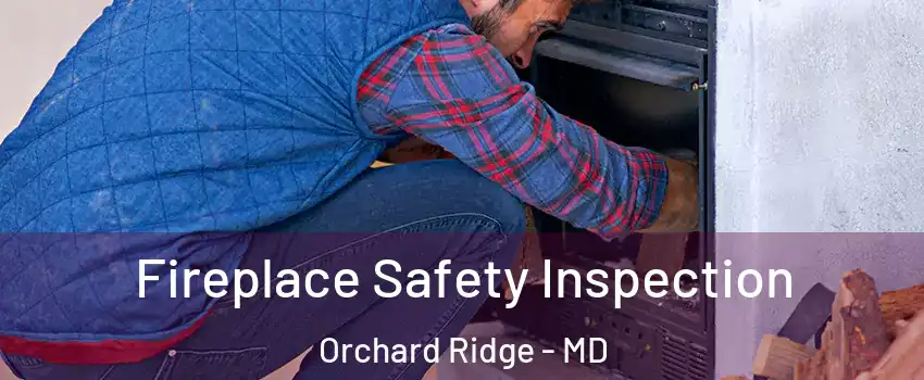 Fireplace Safety Inspection Orchard Ridge - MD