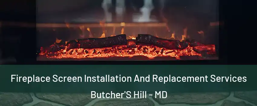 Fireplace Screen Installation And Replacement Services Butcher'S Hill - MD