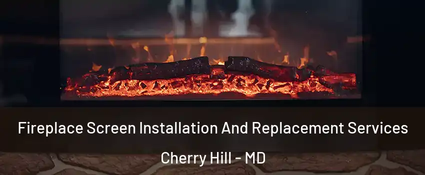 Fireplace Screen Installation And Replacement Services Cherry Hill - MD