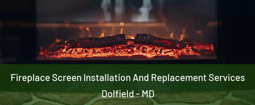 Fireplace Screen Installation And Replacement Services Dolfield - MD