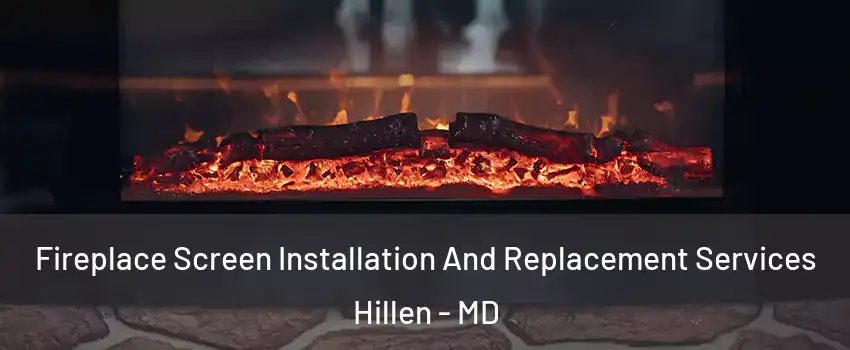 Fireplace Screen Installation And Replacement Services Hillen - MD