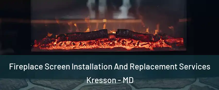 Fireplace Screen Installation And Replacement Services Kresson - MD