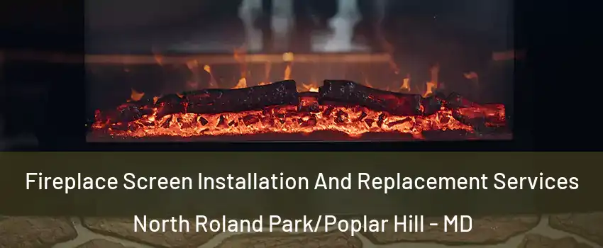 Fireplace Screen Installation And Replacement Services North Roland Park/Poplar Hill - MD