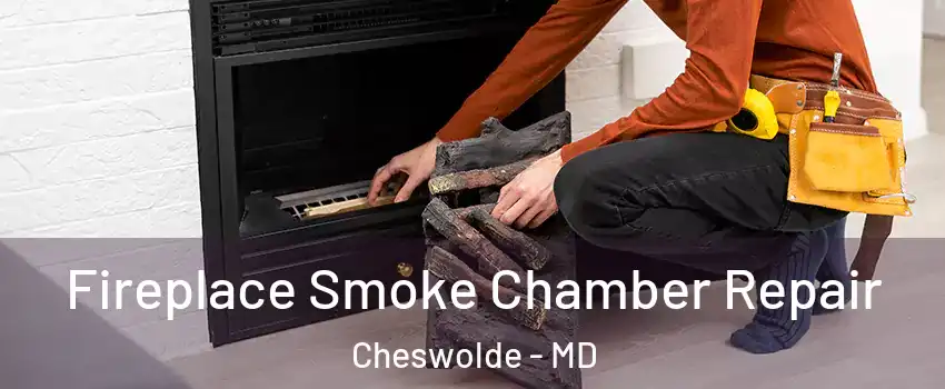 Fireplace Smoke Chamber Repair Cheswolde - MD