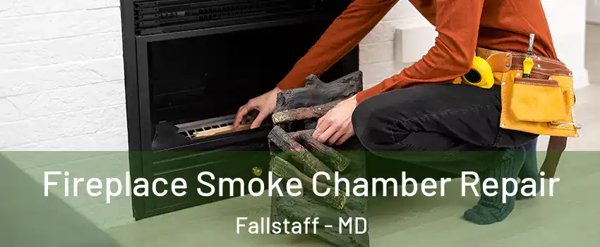 Fireplace Smoke Chamber Repair Fallstaff - MD