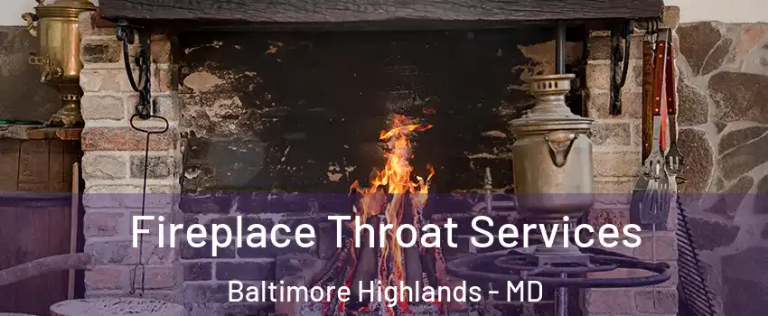 Fireplace Throat Services Baltimore Highlands - MD