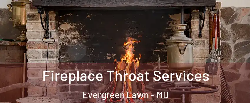Fireplace Throat Services Evergreen Lawn - MD