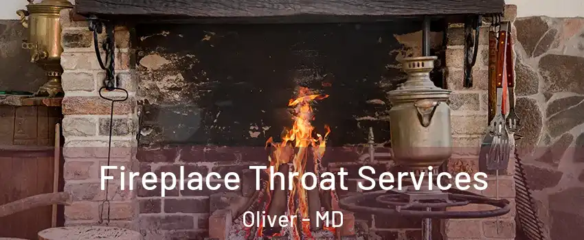 Fireplace Throat Services Oliver - MD