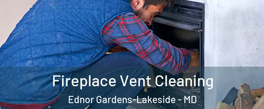 Fireplace Vent Cleaning Ednor Gardens-Lakeside - MD
