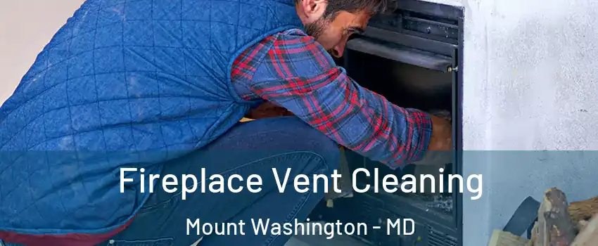 Fireplace Vent Cleaning Mount Washington - MD