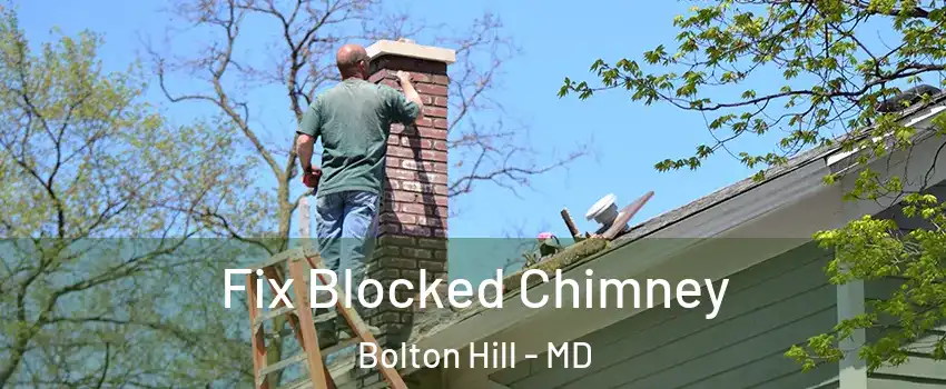Fix Blocked Chimney Bolton Hill - MD