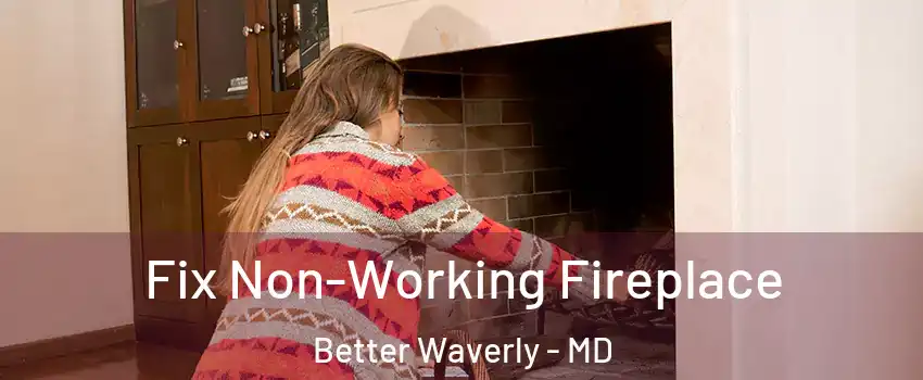 Fix Non-Working Fireplace Better Waverly - MD