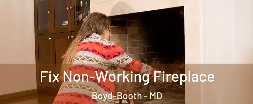 Fix Non-Working Fireplace Boyd-Booth - MD