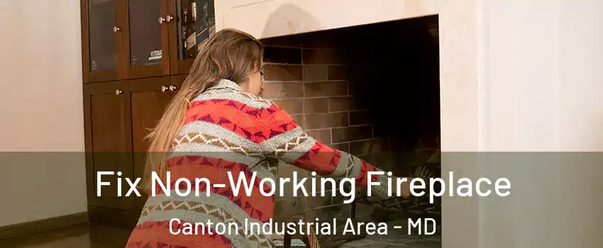 Fix Non-Working Fireplace Canton Industrial Area - MD