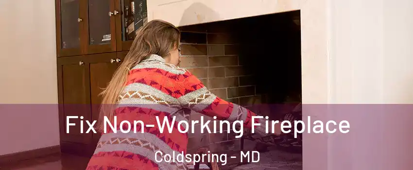 Fix Non-Working Fireplace Coldspring - MD