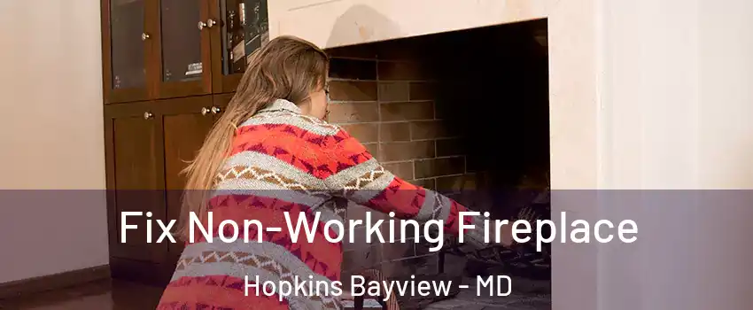 Fix Non-Working Fireplace Hopkins Bayview - MD