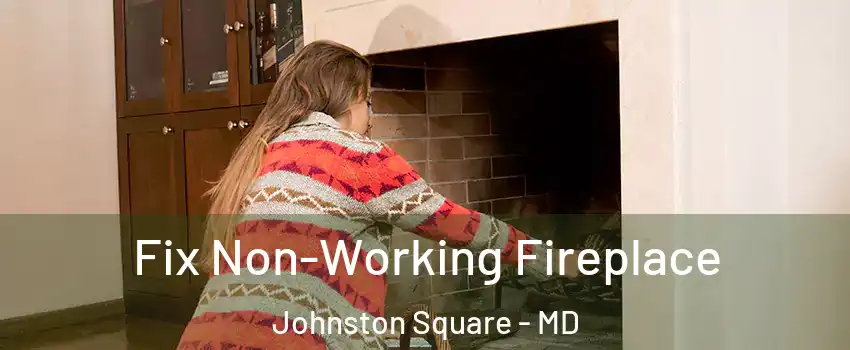 Fix Non-Working Fireplace Johnston Square - MD