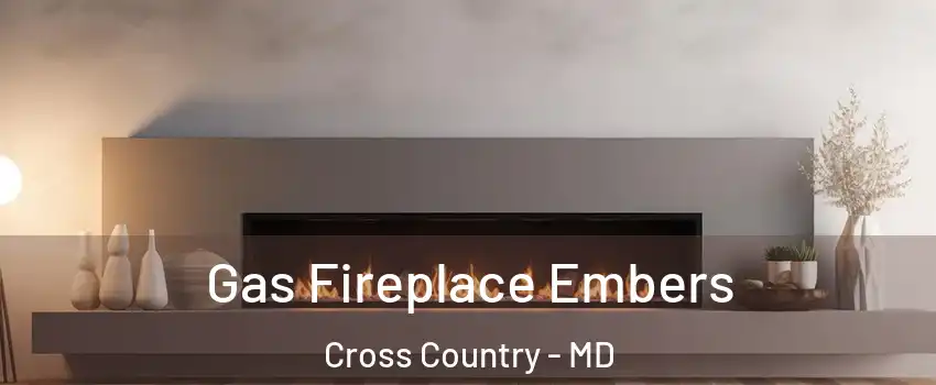 Gas Fireplace Embers Cross Country - MD