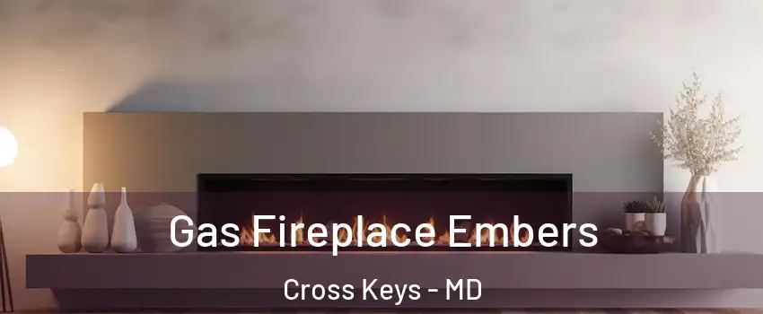Gas Fireplace Embers Cross Keys - MD