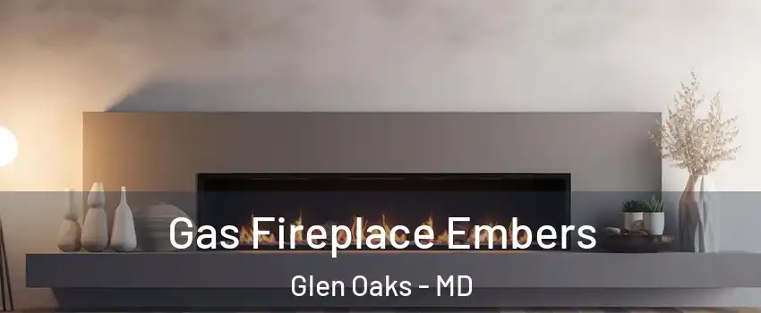 Gas Fireplace Embers Glen Oaks - MD
