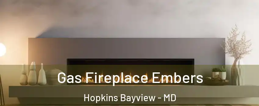 Gas Fireplace Embers Hopkins Bayview - MD