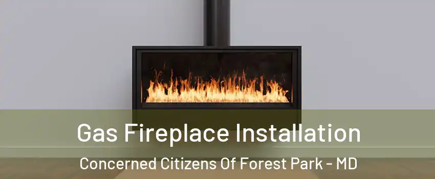Gas Fireplace Installation Concerned Citizens Of Forest Park - MD